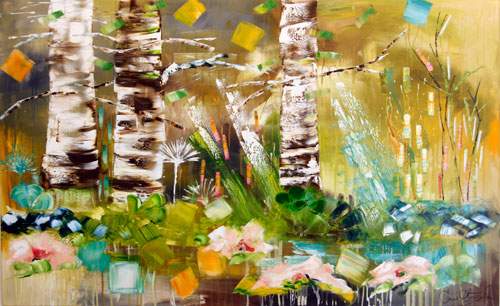 Blomster i skovbunden