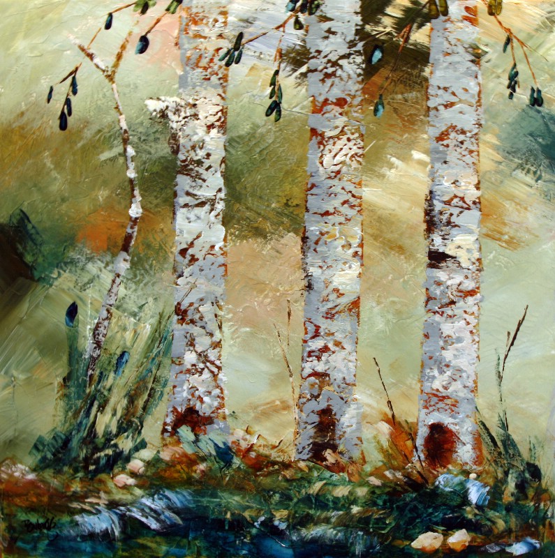 Birketræer på Skovlund