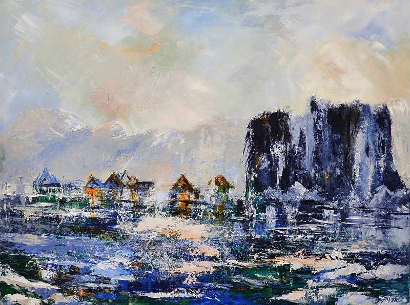 Grønlandsk landskab