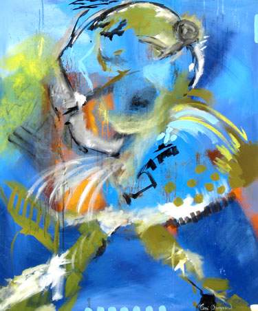 Klik på kunstnernavnet på budsiden og få en beskri