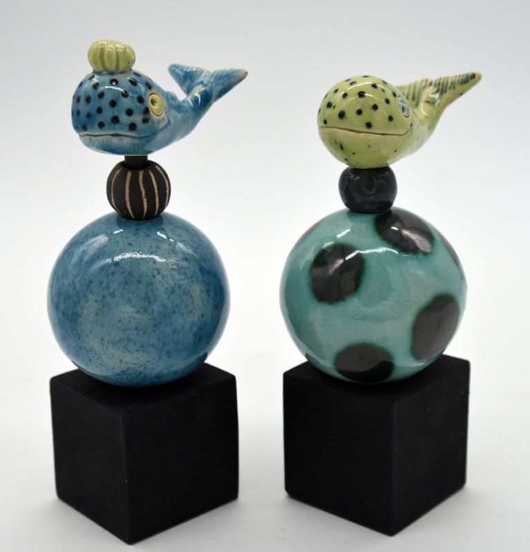 Fisk på kugle - stk