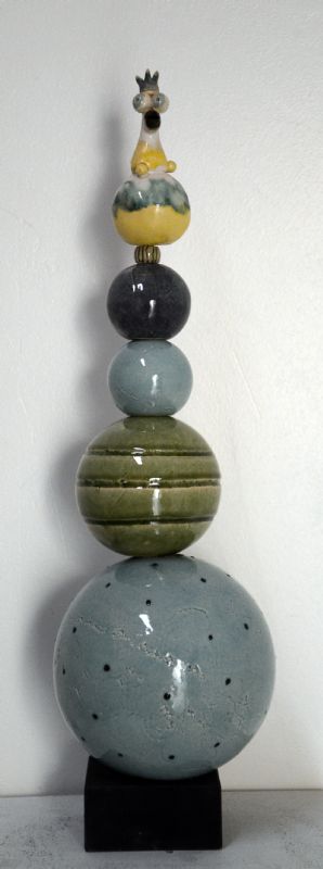 Kugleopsats med fabeldyr