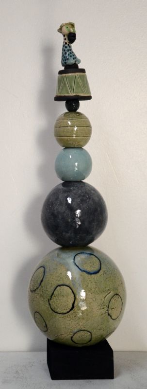 Kugleopsats med fabeldyr