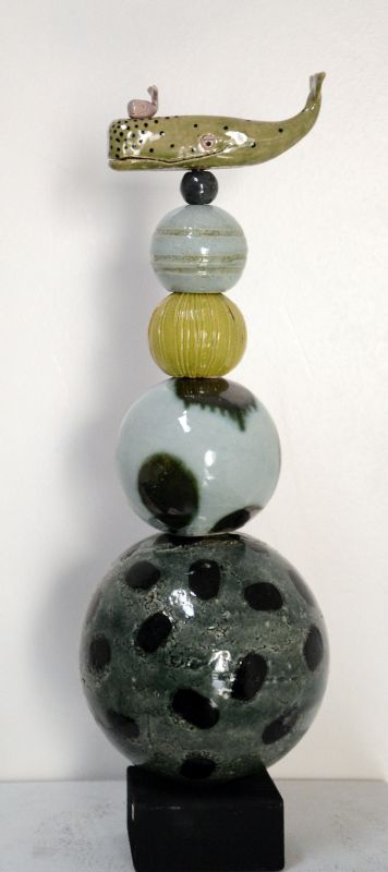 Kugleopsats med fabeldyr