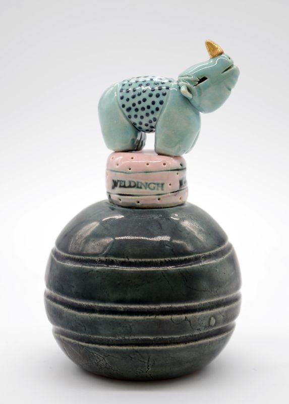 Kugleopsats med næsehorn