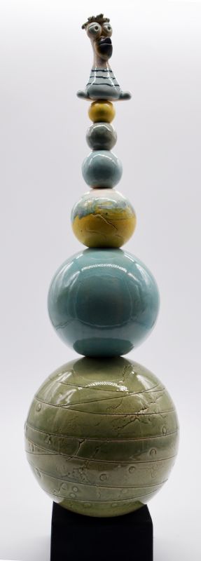 Kugleopsats med fabeldyr