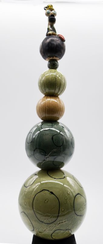 Kugleopsats med fabeldyr