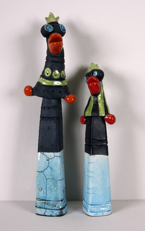 Lille Fugl På Søjle