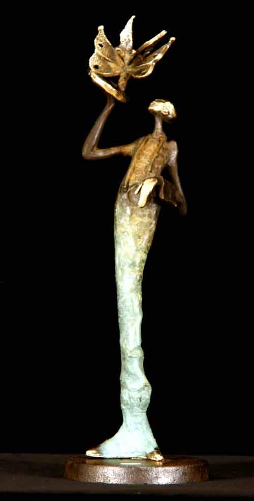 Waiter With Butterfly