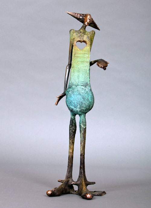 Man With A Hart On Hand