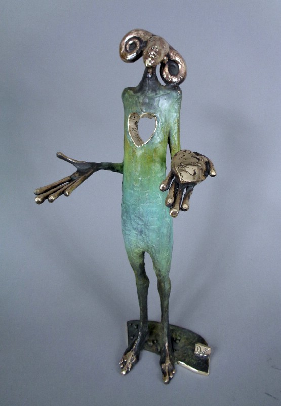 Man With Hart - Green