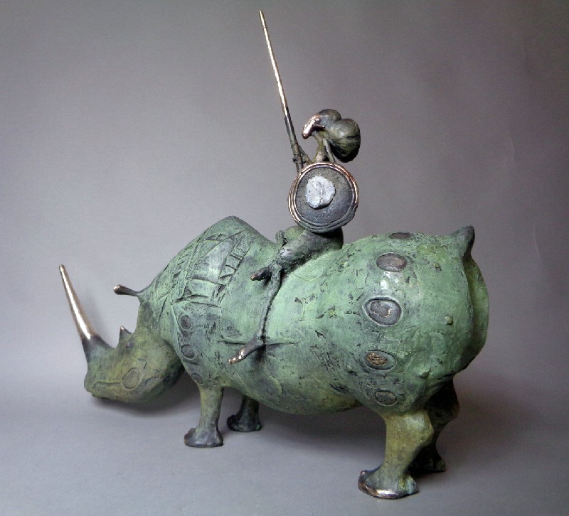 Big Rihno Rider With Flintstone