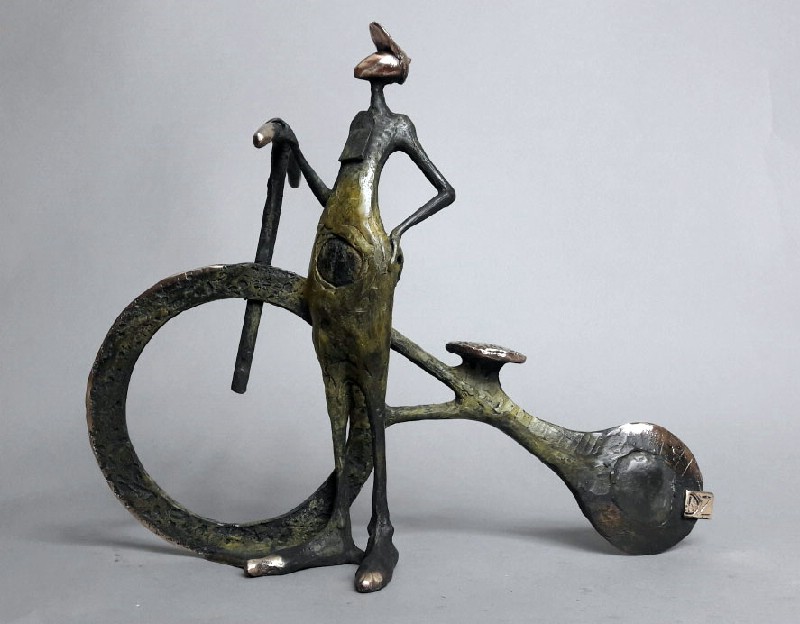 Man With A Bicycle