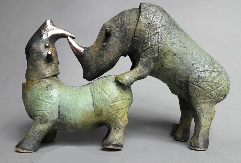 Rhinos In Love