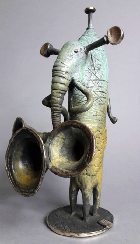 Elephants With Tubes