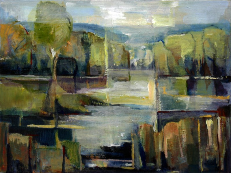 Overlooking The Lake