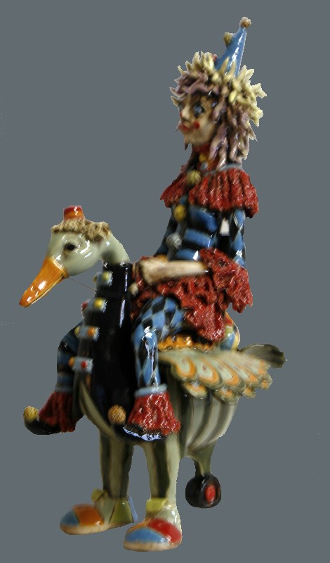 Duck With Clown