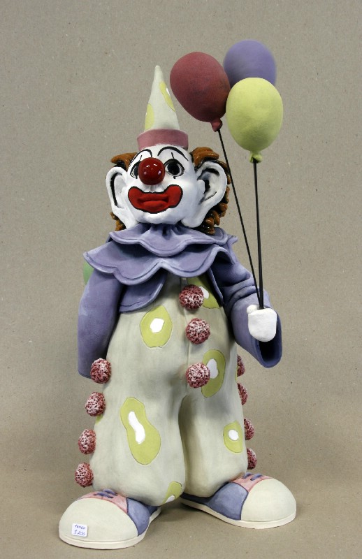 Stående klovn - balloner