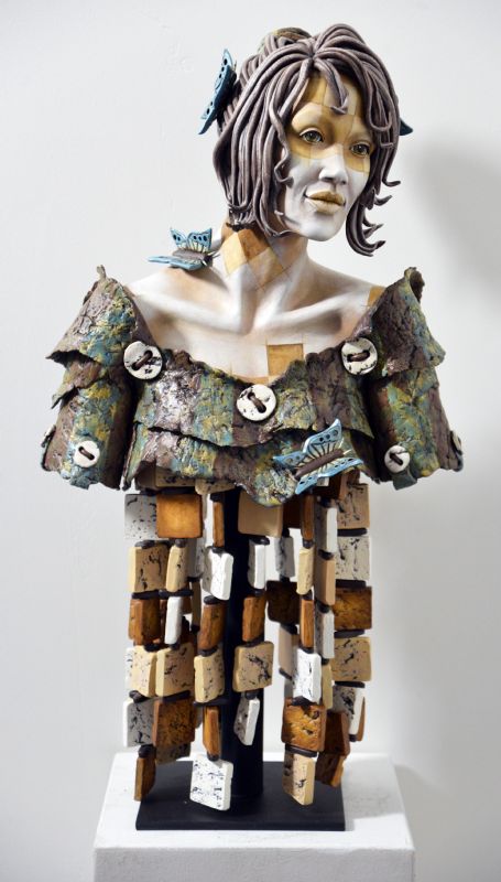 Butterflywoman III - på ford