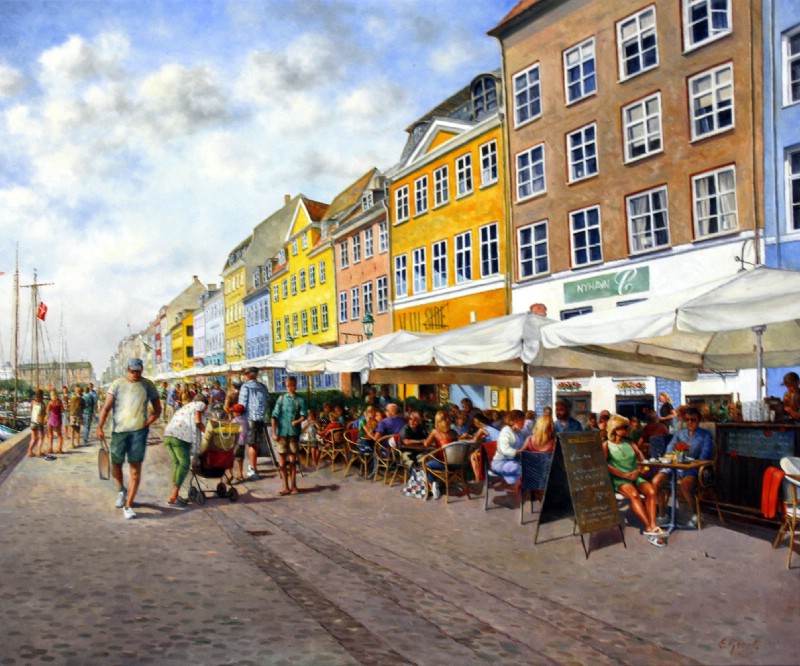 Sommer i Nyhavn