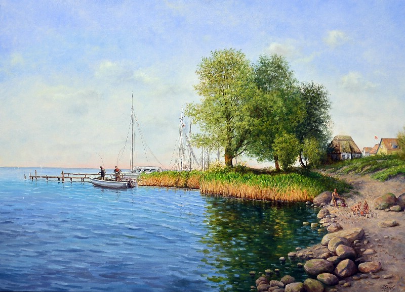 Fiskeri ved fjorden