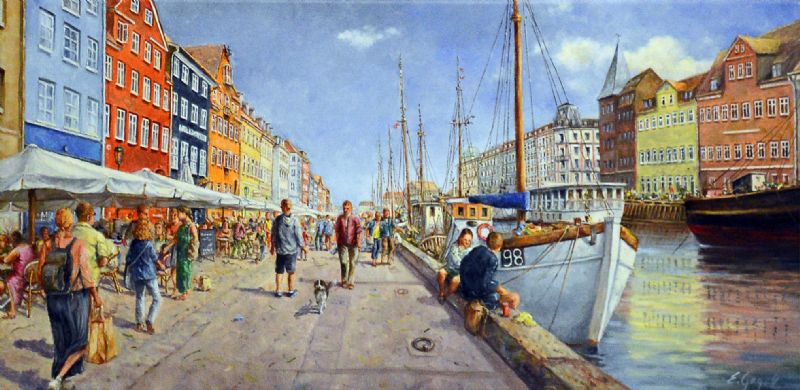 Sommerdag i Nyhavn