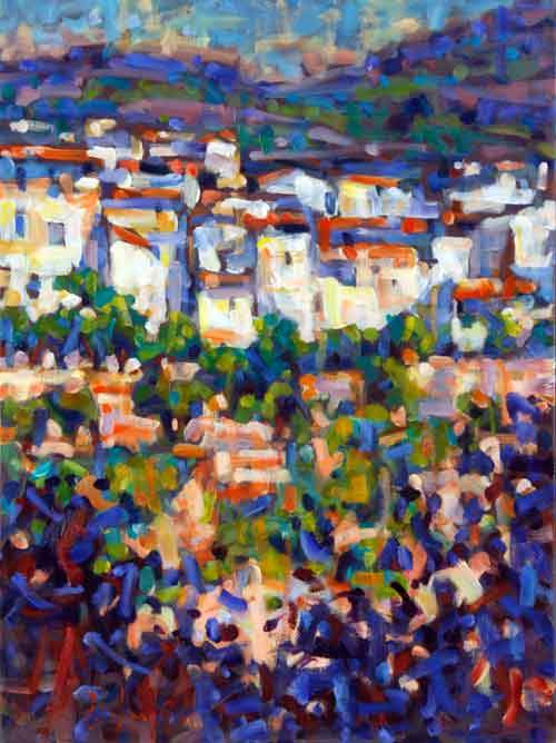 Udsigt mod Fornalutx - Mallorca