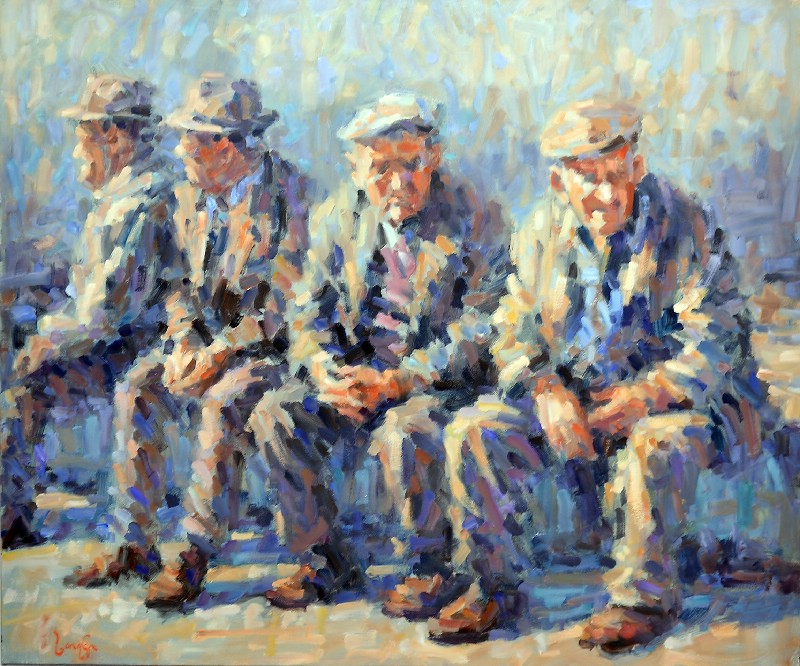 Kigger på mennesker