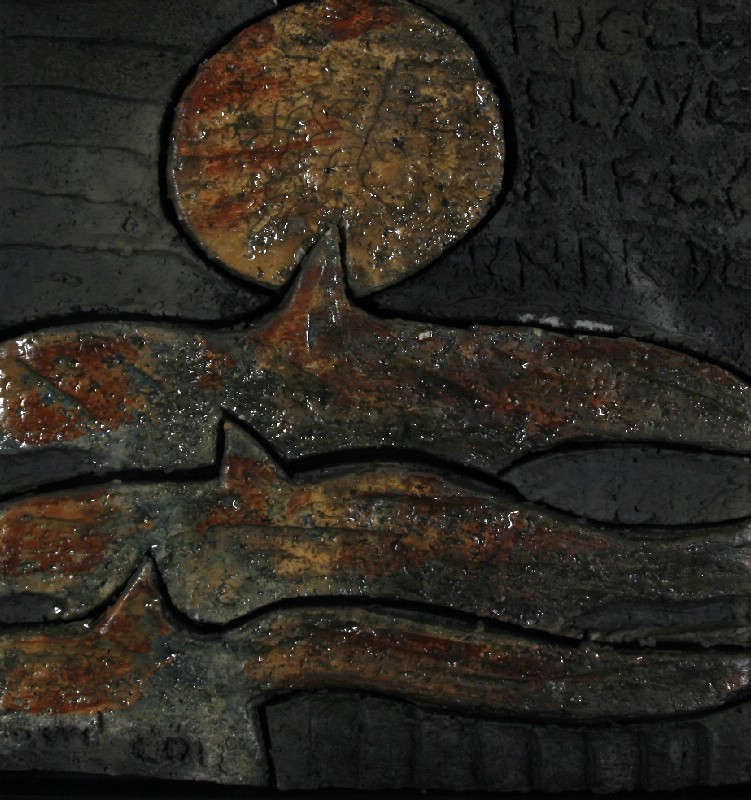 Keramisk relief