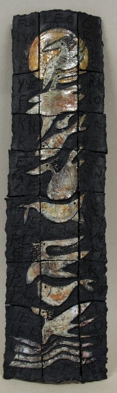 Fugle og flyvefisk i flok