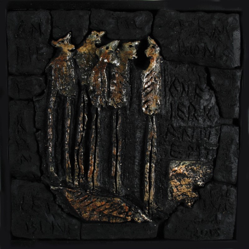 Relief Femhovedet Skalus