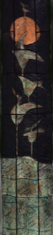 Fuglene flyver i flok