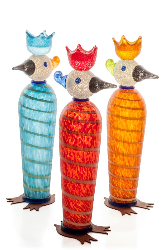 Para - orange/gul/blå