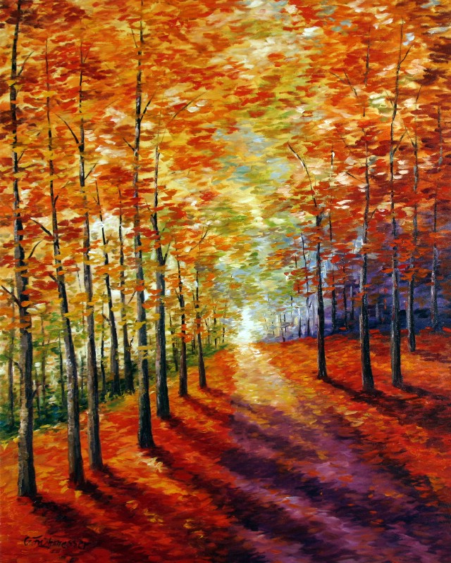 A Walk In The Morning Glaze