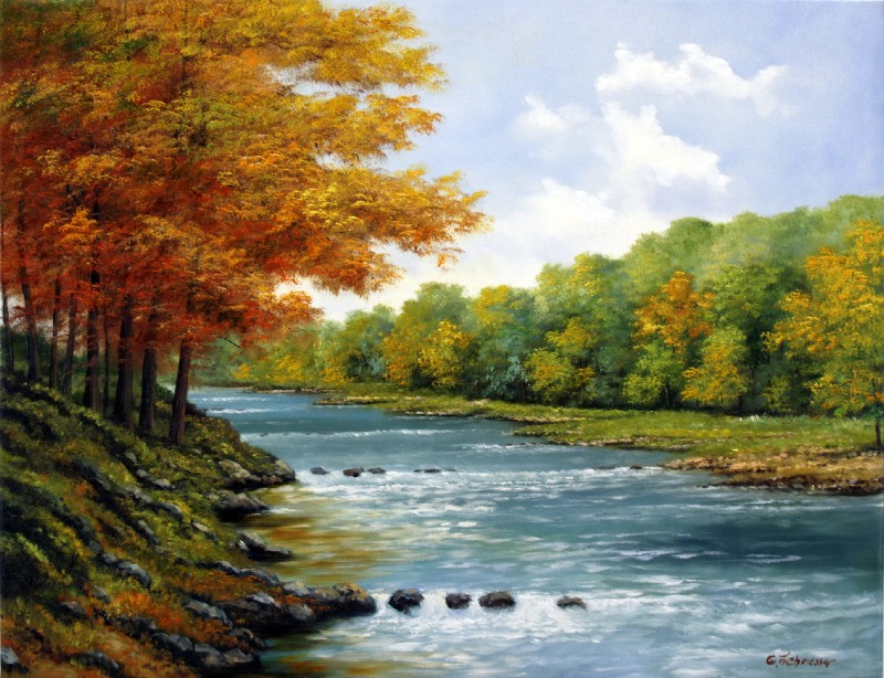 Autumn By The River