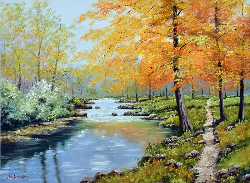 Walk Along The Creek