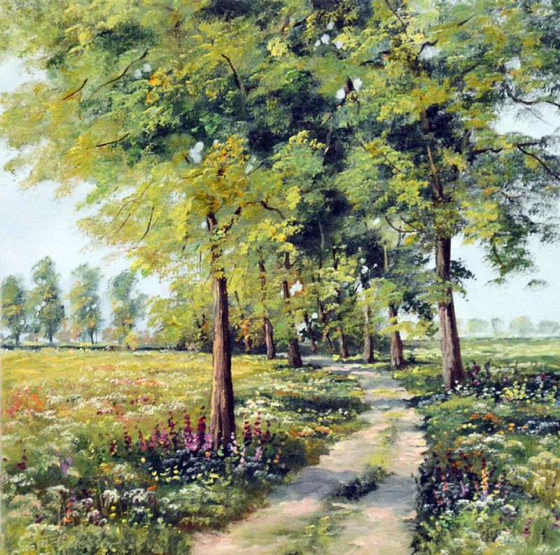 Pathway At Summer