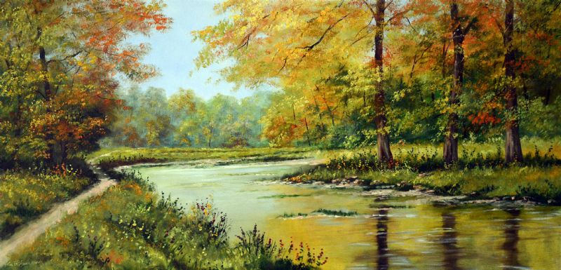 Stream In Late Summer