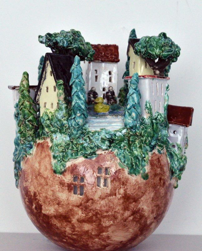 Den Grimme &AElig;lling, med lys