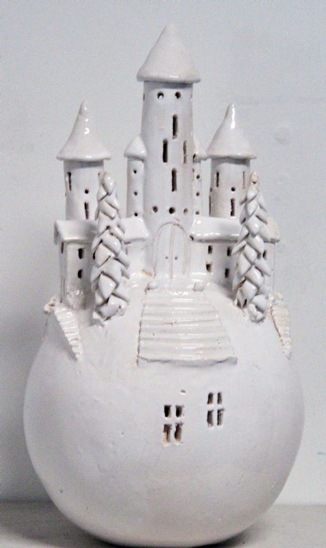 Bjerglandsby - med lys