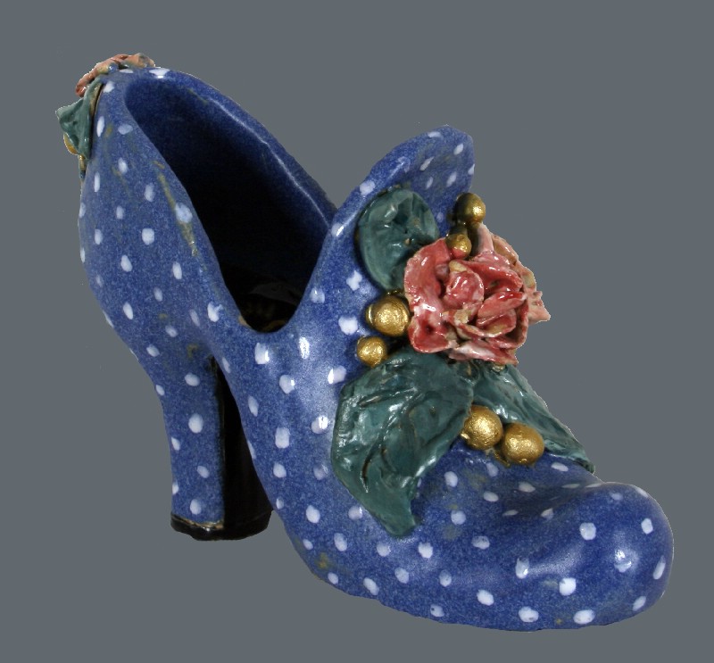 Keramisk skulptur - sko