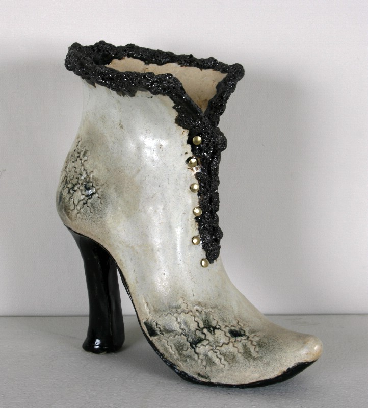 Keramisk skulptur - Støvle