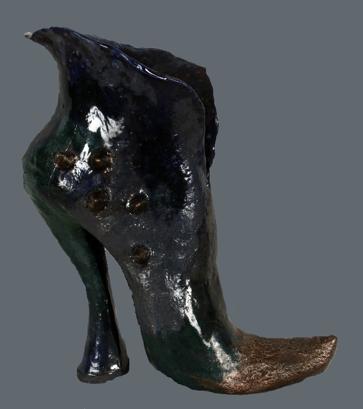 Keramisk skulptur - Støvle