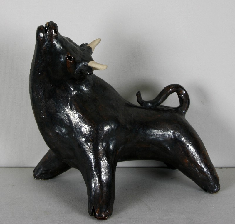 Keramisk skulptur - Tyr