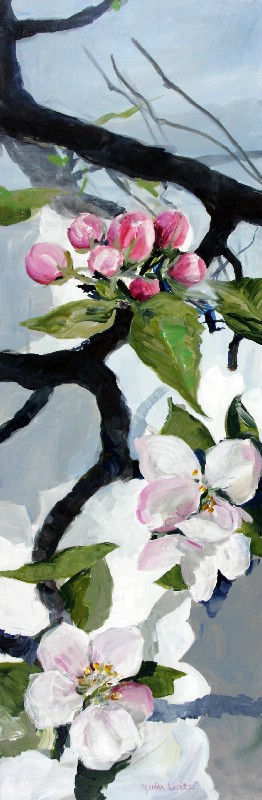 &AElig;blegrener med blomster