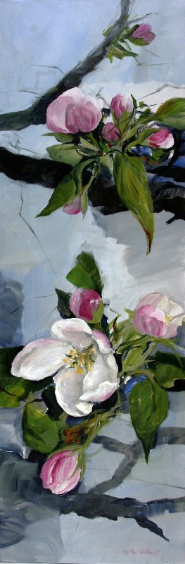 &AElig;blegrener med blomster II