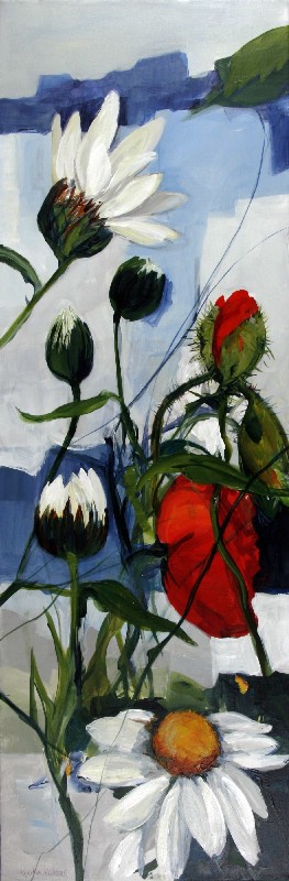 Margueritter og Valmuer I