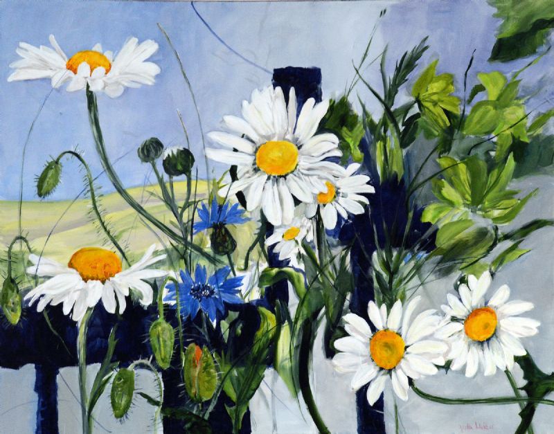 Margeritter - kornblomster