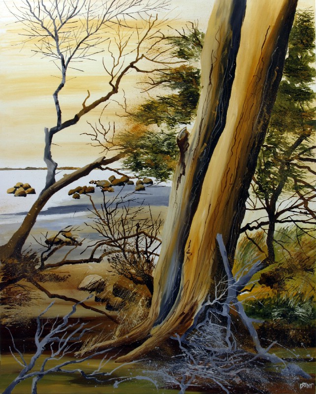 Strandmotiv Sibirien Vemmertoften