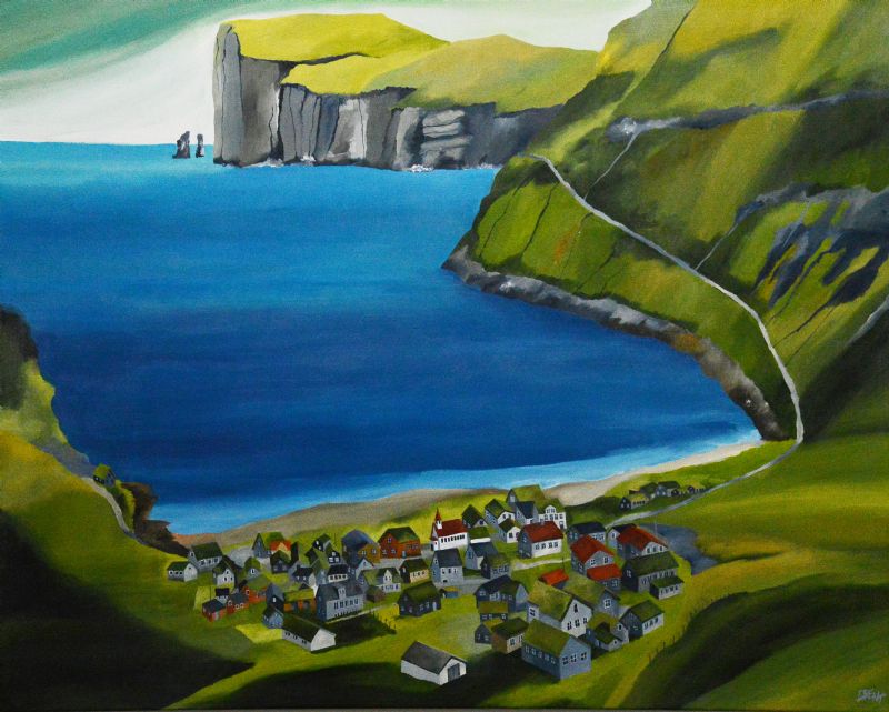 Tjørnuvik Village - Faroe